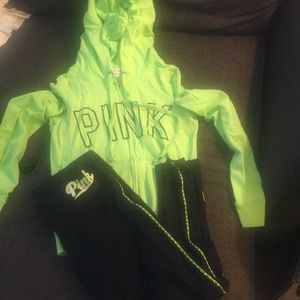 Victoria's secret sweatshirt and legging set